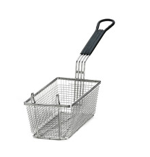 Корзина для фритюрницы 57х13,5см h10см, никелированная, ручка черная 426