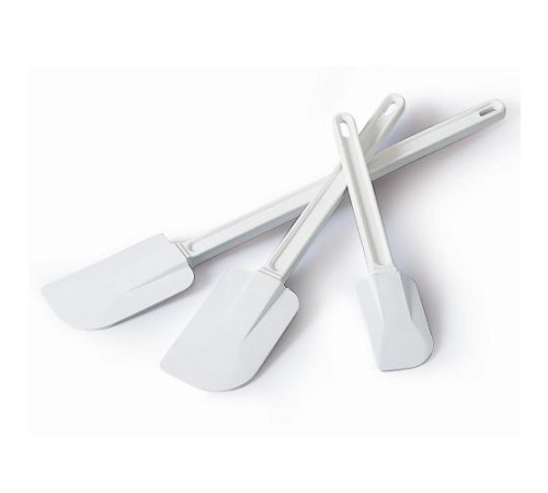 Лопаточка кондитерская 45см, резиновая, ручка пластик, t до 110*С MEL 450