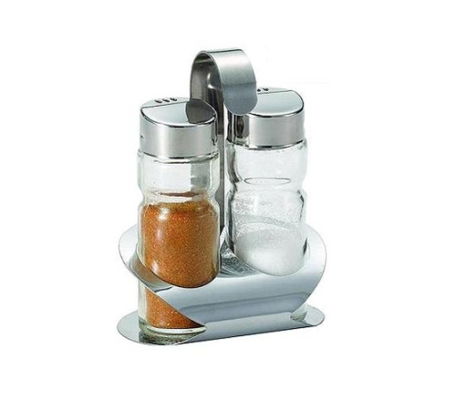 Набор для специй 2 предмета (соль, перец) Спайс, с крюком 416
