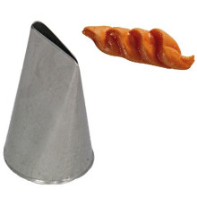 Насадка Завиток 16мм h40мм, нерж.сталь BX1303