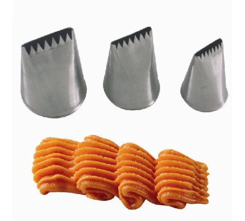 Насадка зубчатая лента 16х2 мм, нерж. BD300