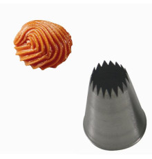 Насадка Хризантема d4мм нерж. BF310