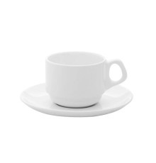 Пара кофейная (чашка 75мл и блюдце 12см) Oxford M07A/E06W-9001