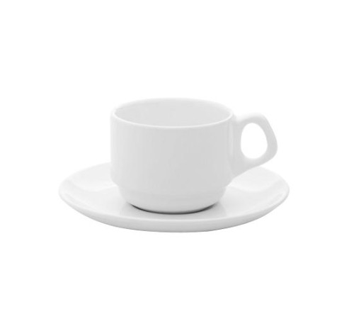Пара кофейная (чашка 75мл и блюдце 12см) Oxford M07A/E06W-9001