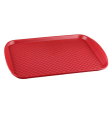 Поднос пласт. 35х45см, красный, полипропилен 422108804