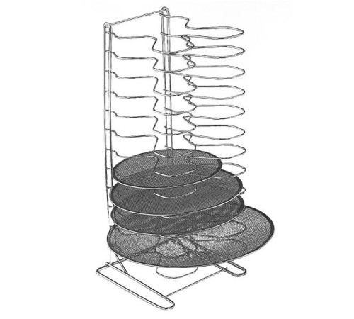 Подставка для противней 12 уровней, h70см 492/12LC