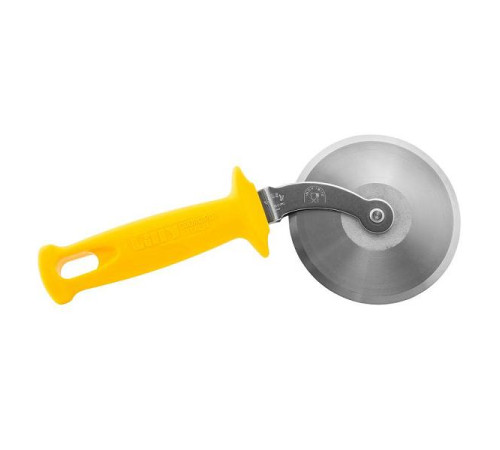 Резак-ролик для пиццы d10см, изогнутый, нерж.сталь, ручка пластиковая 150/1LC