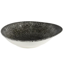 Салатник 0,17л 16х14,5см, без борта, цвет Raku Quartz Black, Studio Prints RKBQID61