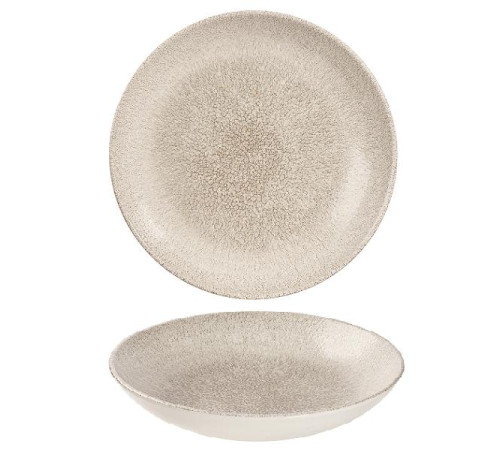 Салатник 1,14л d24,8см, без борта, цвет Raku Agate Grey, Studio Prints RKAGEVB91