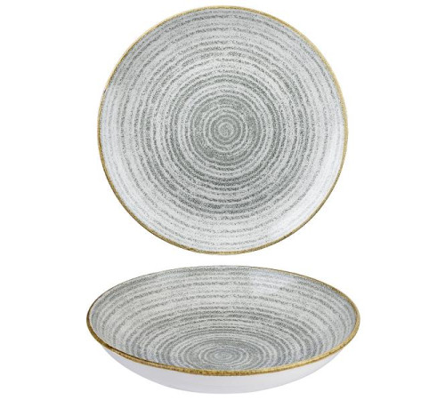 Салатник 1,14л d24,8см, без борта, цвет Stone Grey, Studio Prints SPSGEVB91