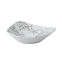 Салатник треугольный 0,60л d23,5см, без борта, цвет Kintsugi Agate Grey, Studio Prints KTAGTRB91