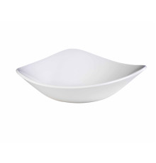 Салатник треугольный 1,50л 35,5х35см, меламин, Lotus Melamine, цвет White ZPLWLDM1