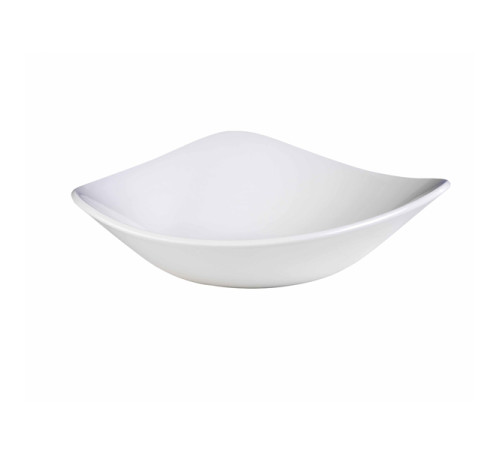 Салатник треугольный 1,50л 35,5х35см, меламин, Lotus Melamine, цвет White ZPLWLDM1