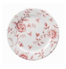 Тарелка мелкая 17см Vintage Prints, цвет Cranberry Rose Chintz RCCVP651