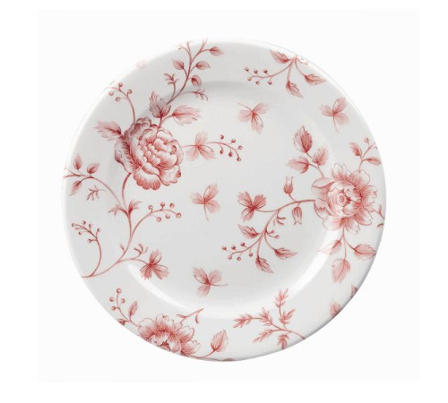 Тарелка мелкая 17см Vintage Prints, цвет Cranberry Rose Chintz RCCVP651