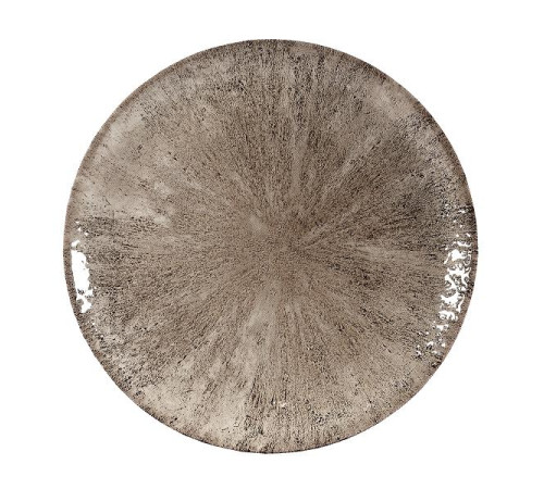 Тарелка мелкая 28,8см, без борта, цвет Stone Zircon Brown, Studio Prints STZBEV111