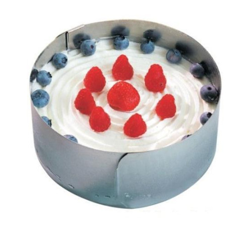 Форма д/выпечки Круг раздвижная, d15-30см, нерж.сталь CRT1530