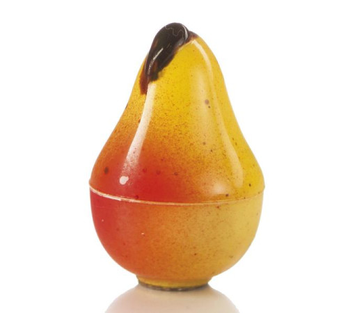 Форма д/шок. 3D Груша d26мм h36мм, 28 ячеек, 12гр, п/к 20FRUIT02
