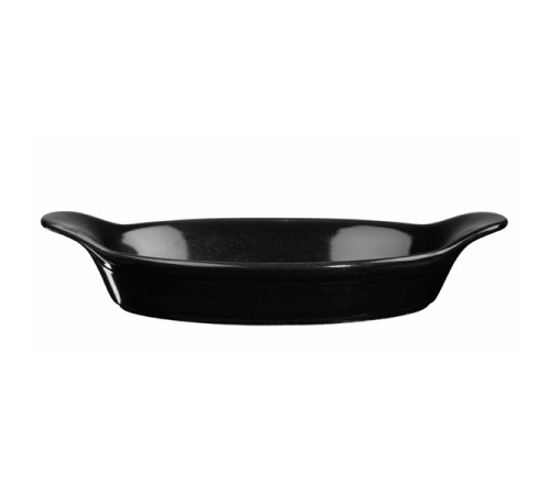 Форма для запекания овальная 23,2х12,5см 0,38л, цвет черный, Cookware BCBKIOEN1