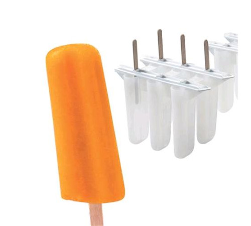 Форма для мороженого Волна, 6 ячеек, пластик 105000