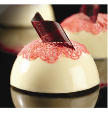 Форма силик. д/зам. и вып. PAVOFLEX Полусфера d70мм h40мм, 120мл, 24 ячейки PX001