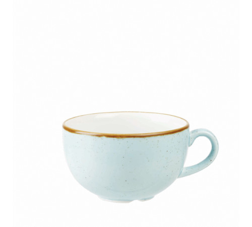 Чашка Cappuccino 460мл Stonecast, цвет Duck Egg Blue SDESCB401