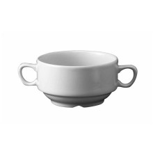 Чашка бульонная 400мл d11,5см, с ручками, WhiteWare WHCSC1