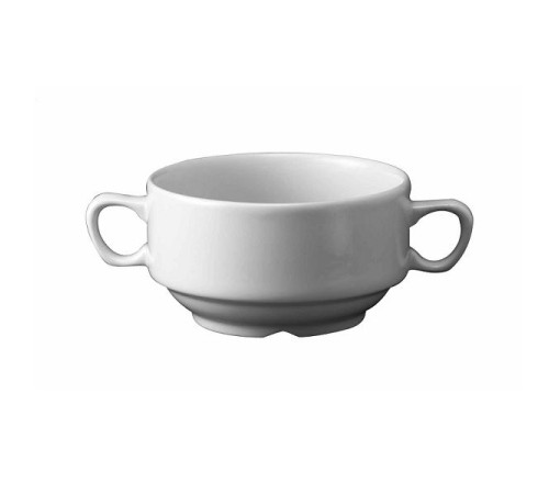 Чашка бульонная 400мл d11,5см, с ручками, WhiteWare WHCSC1