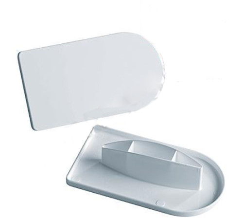 Шпатель для мастики 82х148мм, пластик 40-W004