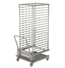 ТЕЛЕЖКА ВКАТНАЯ ДЛЯ ПАРОКОНВЕКТОМАТА TATRA TR20S