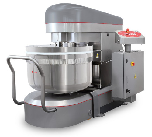 Тестомес APACH Bakery Line L 250 спиральный с подкатной дежой Тестомес APACH Bakery Line L 250 спиральный с подкатной дежой