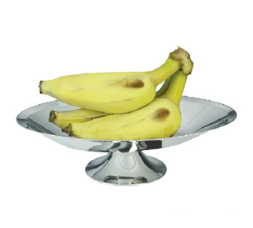 Ваза для фруктов 19см, нерж.сталь