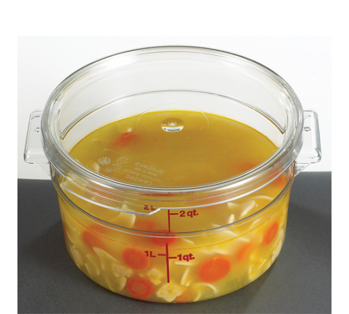 Крышка к круглому контейнеру на 11,4л, 17,2 и 20,8л (RFSCW12, RFSCW18 и RFSCW22), п/к