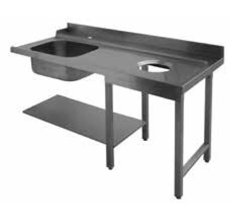 СТОЛ Д/ГРЯЗНОЙ ПОСУДЫ APACH 1200ММ 75441