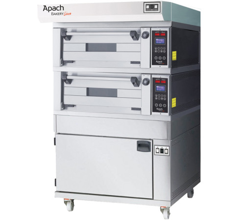 ПЕЧЬ ПОДОВАЯ ДЛЯ ПИЦЦЫ С РАССТОЙКОЙ APACH BAKERY LINE E4L2PZP DPBI-T