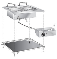 МАКАРОНОВАРКА ВСТРАИВАЕМАЯ 600 СЕРИИ APACH CHEF LINE SLDI6PCE6