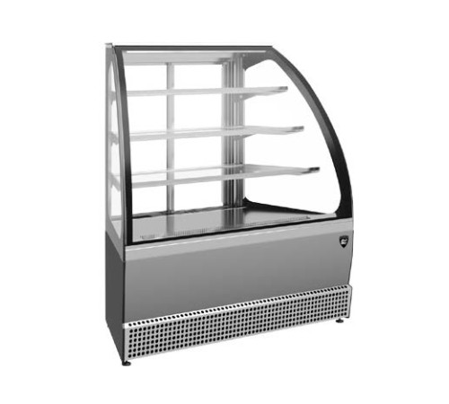 ВИТРИНА КОНДИТЕРСКАЯ KAYMAN KВК-1200МУ ЛЮКС ЧЕРНЫЙ