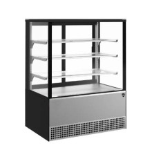 ВИТРИНА КОНДИТЕРСКАЯ KAYMAN KВК-950М ЛЮКС КВАДРО СЕРЫЙ МАТОВЫЙ