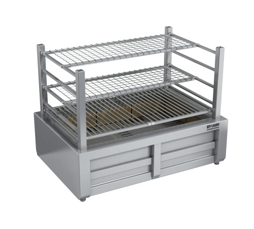 ГРИЛЬ УГОЛЬНЫЙ РОБАТА ВУЛКАН-HEIDEBRENNER ETV02 ТАКАЯМА 5111