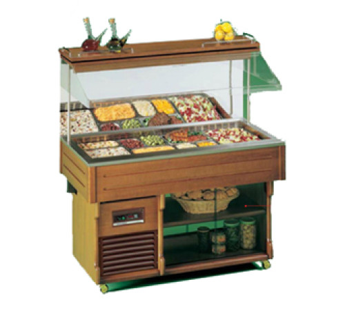 СТОЛ ШВЕД.ОХЛАЖД.ПРИСТЕН MURALE 4 M ТЕМН.ОРЕХ