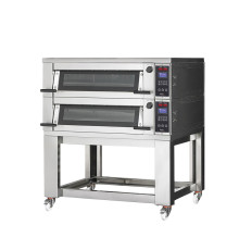 ПЕЧЬ ПОДОВАЯ БЕЗ КОЗЫРЬКА С ПОДСТАВКОЙ БЕЗ НАПРАВЛЯЮЩИХ APACH BAKERY LINE E2LK1L DPBI-T