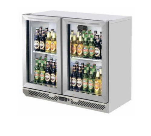 ШКАФ ХОЛОДИЛЬНЫЙ БАРНЫЙ СО СТЕКЛ. ДВЕР. TURBOAIR TB9-2G-OD-900
