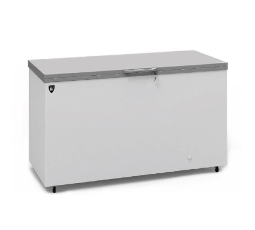 МОРОЗИЛЬНЫЙ ЛАРЬ KAYMAN С ГЛУХОЙ КРЫШКОЙ ИЗ НЕРЖАВЕЮЩЕЙ СТАЛИ KF400SI