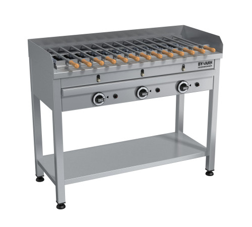 ШАШЛЫЧНИЦА ГАЗОВАЯ BPD 03 КАСТЕЛЬ АРТ.8010