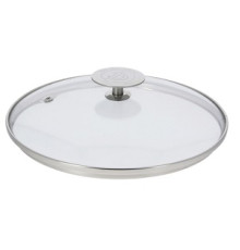 Крышка 20см, стекло с нерж.ручкой и ободком, серия Alchimy, 3429.20