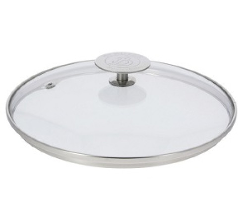 Крышка 20см, стекло с нерж.ручкой и ободком, серия Alchimy, 3429.20