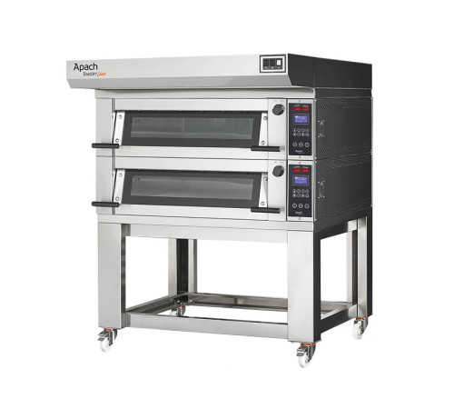 ПЕЧЬ ПОДОВАЯ С ПОДСТАВКОЙ БЕЗ НАПРАВЛЯЮЩИХ APACH BAKERY LINE E4L118PA + E4L124PALHSE DPBI-T