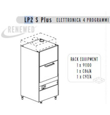 МАШИНА КОТЛОМОЕЧНАЯ DIHR LP2 S PLUS ELETTRONICA+DDE+XP