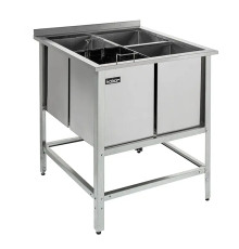 КОРЗИНА ДЛЯ ВАННА МОЕЧНАЯ ДЛЯ МОЙКИ ЯИЦ СВАРНАЯ КОБОР ВМЯБ/1-80/80/430