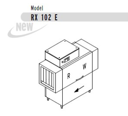 МАШИНА ПОСУДОМОЕЧНАЯ DIHR RX 102 E DX